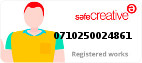 Safe Creative #0710250024861