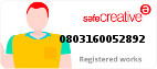 Safe Creative #0803160052892