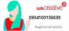 Safe Creative #0904100156639