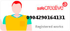  Safe Creative # 0904290164131 