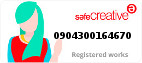 Safe Creative #0904300164670