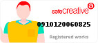 Safe Creative #0910120060825