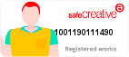 Safe Creative #1001190111490
