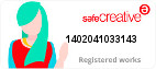 Safe Creative #1402041033143