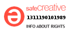 Safe Creative #1311190101989